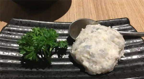 比纳食手打虾滑