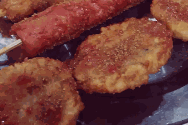 签叉乐山油炸串串
