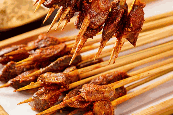 签叉乐山油炸串串