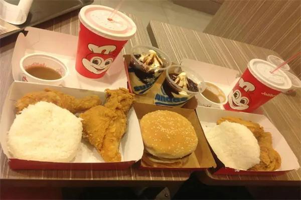 jollibee炸鸡汉堡