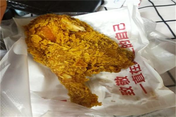 校堡王汉堡炸鸡