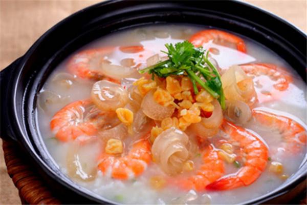 岱石香海鲜砂锅粥