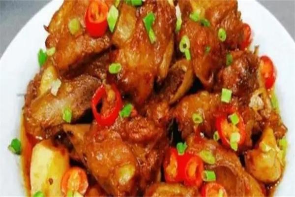 韩国辣排骨