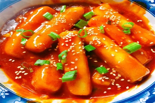 韩中缘年糕料理