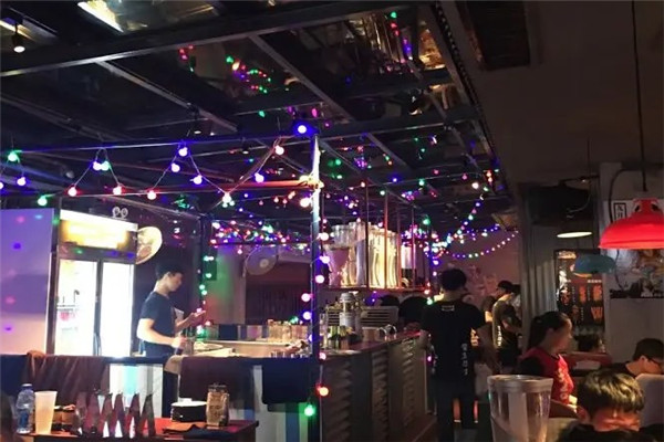 天台上见烧烤吧