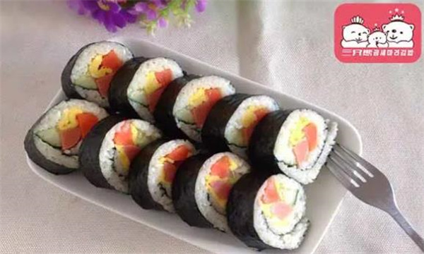三只熊紫菜包饭