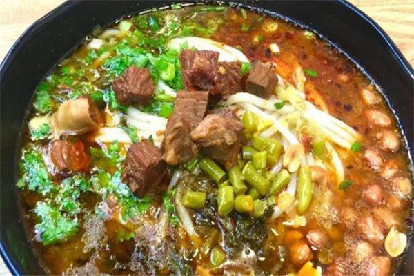 口口福牛肉粉加盟