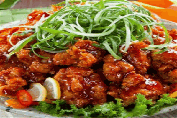 莱吃炸鸡