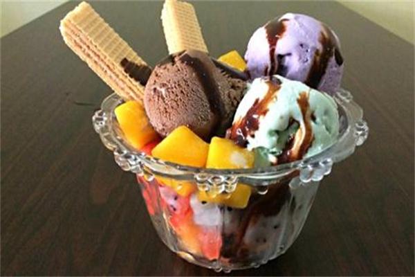 青橙时光冰淇淋