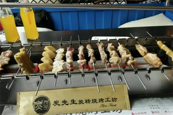 炭先生旋转烧烤工