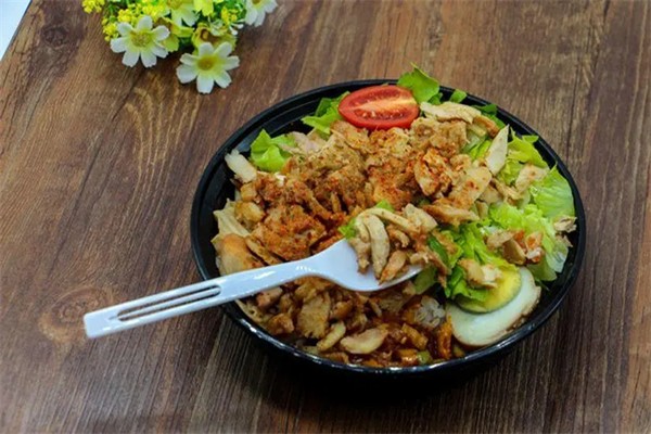 第一奥尔良烤肉拌饭