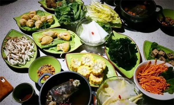 一叶一世界素食火锅
