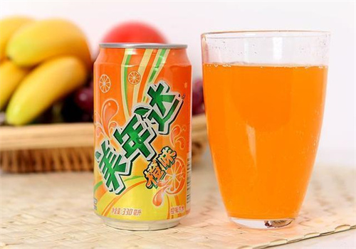美年达汽水