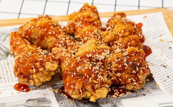 快乐大叔炸鸡腿