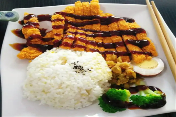 超级有力鸡排饭