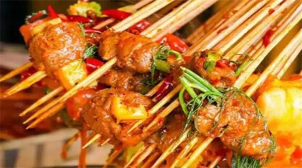 特色油卤串串