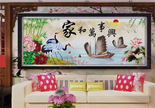 浪漫花语十字绣