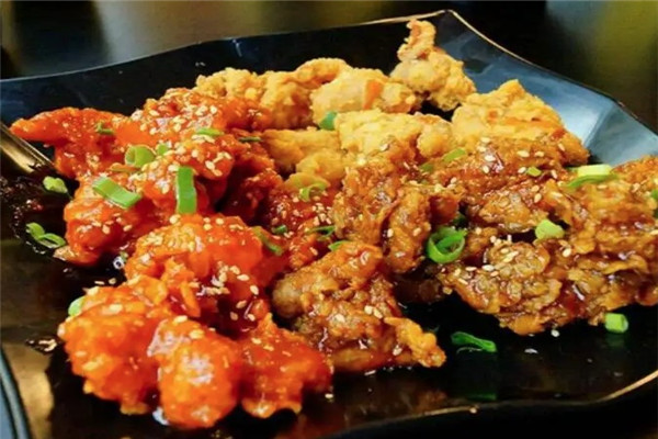 奶茶遇见炸鸡