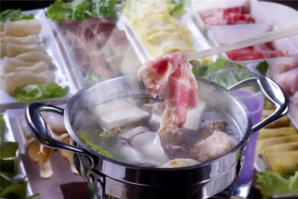 小火锅羊肉