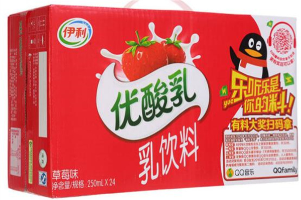 伊利优酸乳加盟