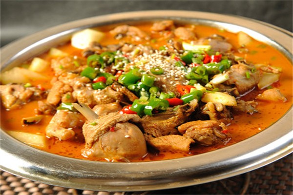 许一手肥肠土鸡煲