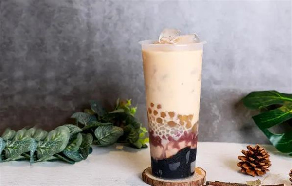 黑茶奶茶
