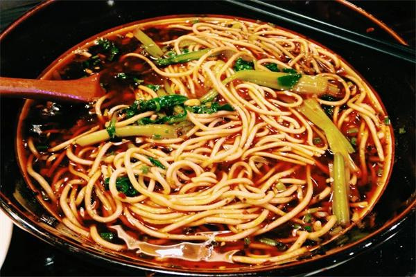 朝天红自动煮面售面机