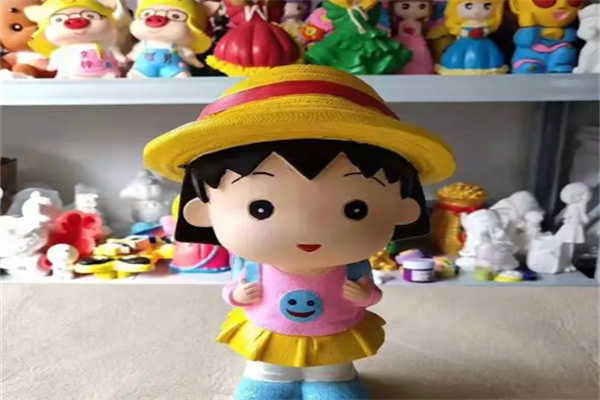 心立方石膏像涂鸦
