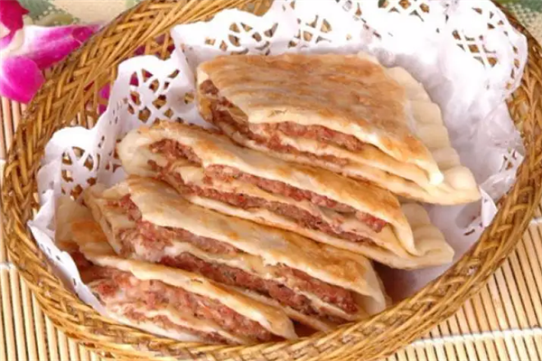 上合肉饼