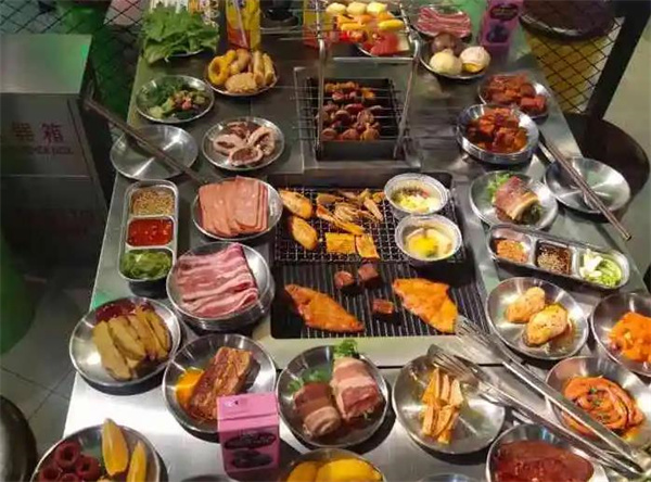 小俩口烤肉