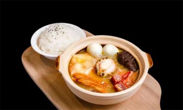 珍鲜佛跳墙鲍鱼饭