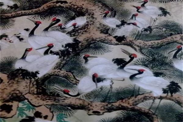 白鹤呈祥挂画加盟
