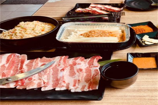 南山公园炭火烤肉