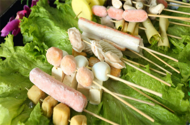 串串香旋转火锅