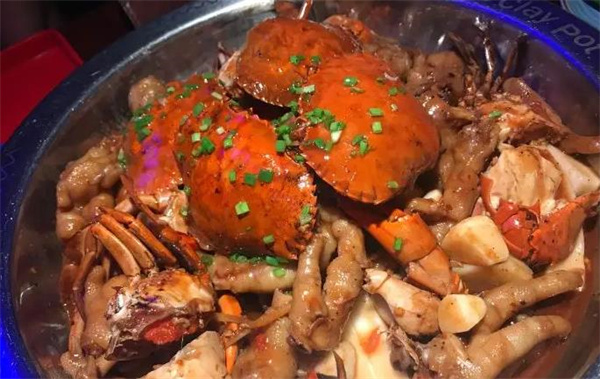 蛮横肉蟹煲