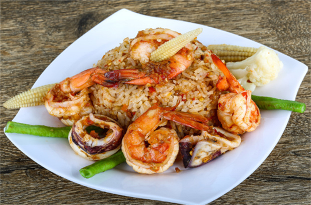 优小鲜海鲜炒饭