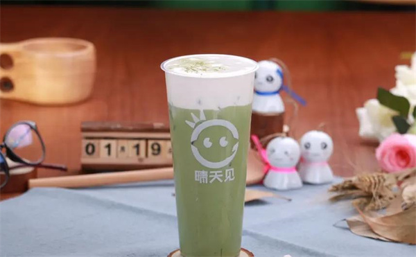晴天见奶盖茶