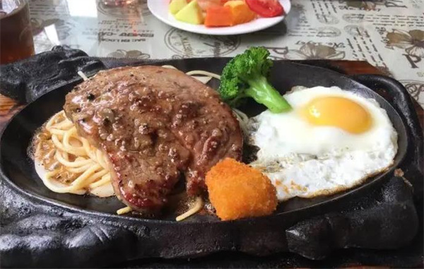 红屋牛排西餐