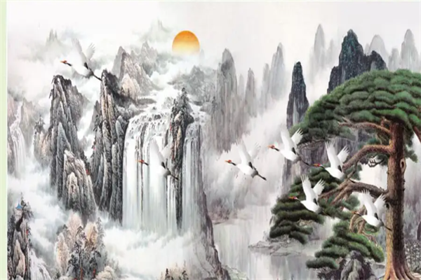 班固全景画