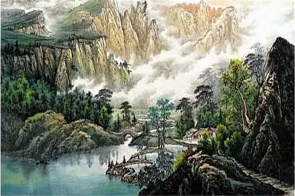 班固全景画