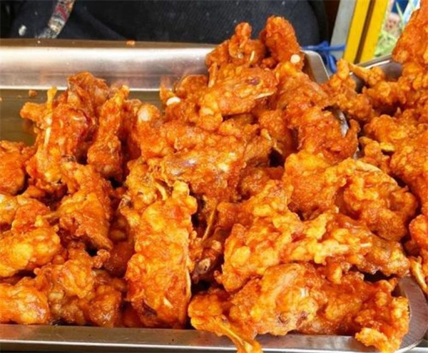 路边炸鸡锁骨