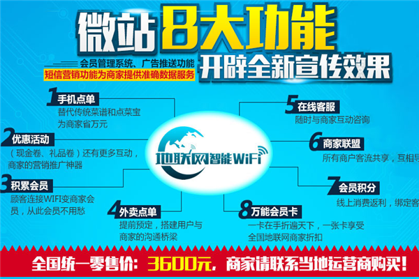 地联网智能wifi