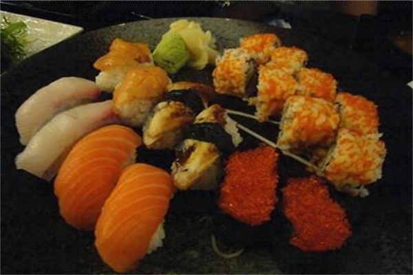板上日本菜