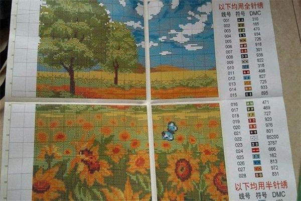 爱人鸟十字绣