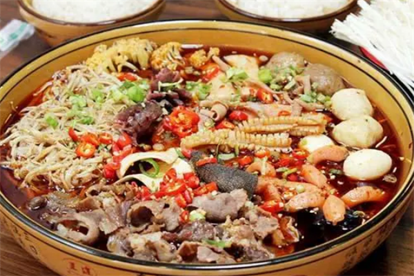 滋味冒菜店