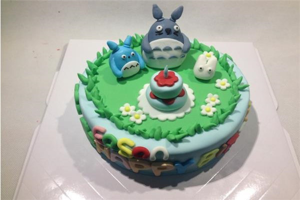 温茉翻糖蛋糕生日婚庆定制