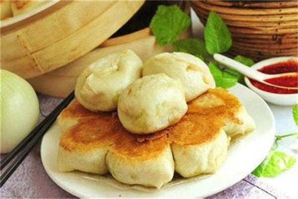 白沙锅贴饺