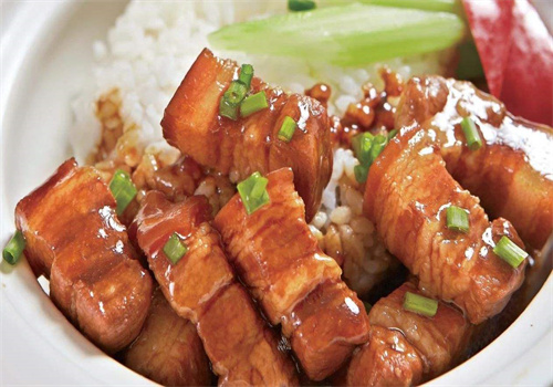 五三层古法红烧肉饭
