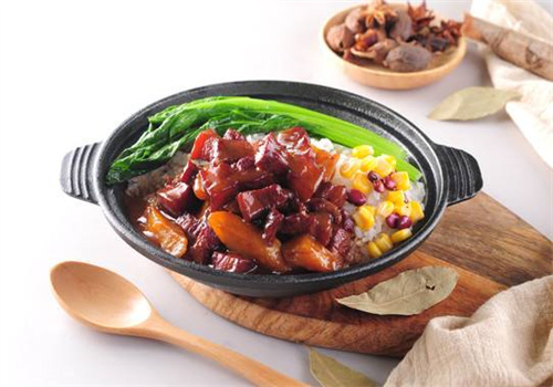 五三层古法红烧肉饭