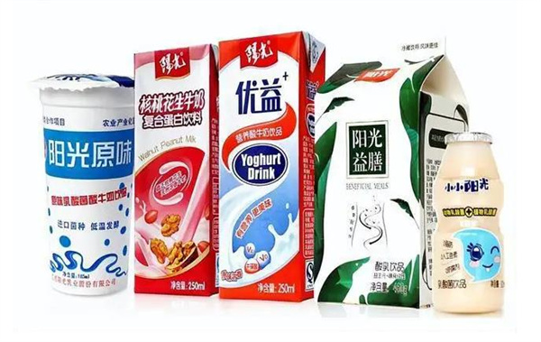 阳光乳业酸奶
